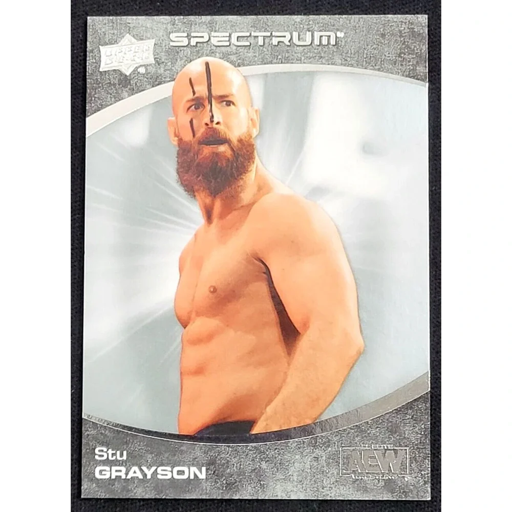 2021 UPPER DECK‎ AEW SPECTRUM  STU GRAYSON  ALL ELITE WRESTLING